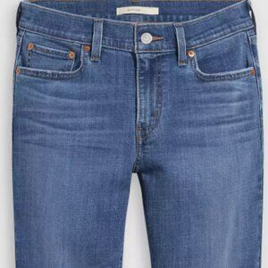 LEVI'S  MID RISE BOYFRIEND LAPIS GEM - 27w x 27l